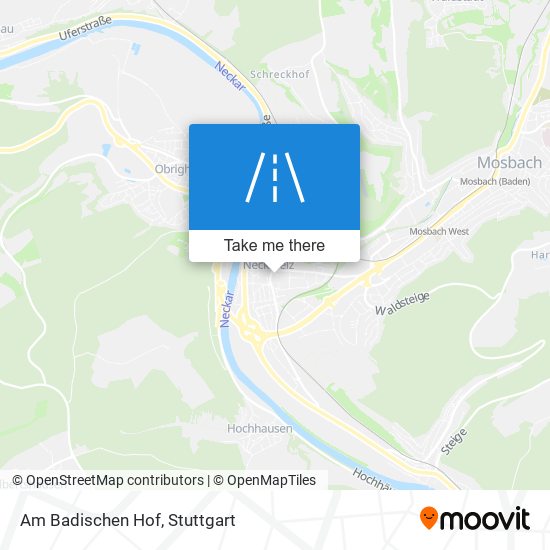 Am Badischen Hof map