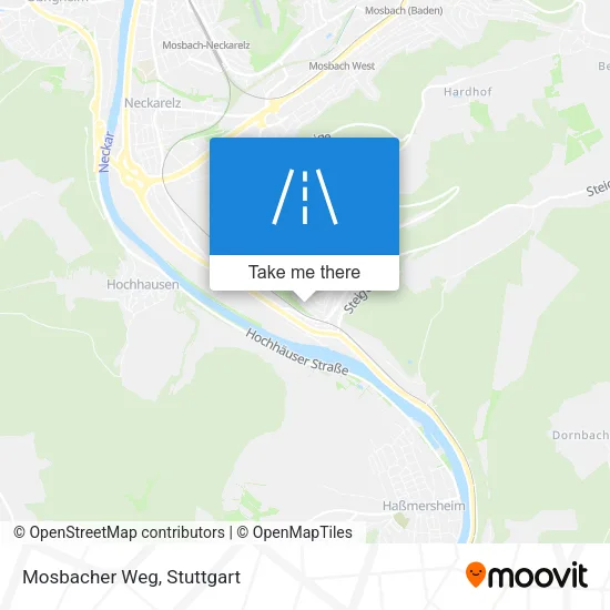 Карта Mosbacher Weg