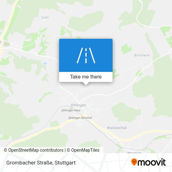 Grombacher Straße map