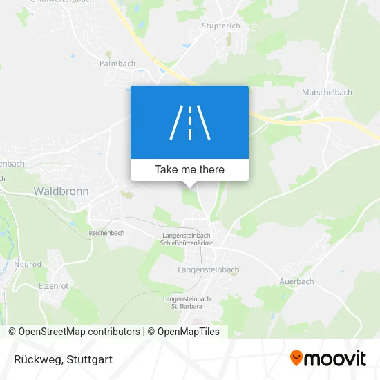 Карта Rückweg