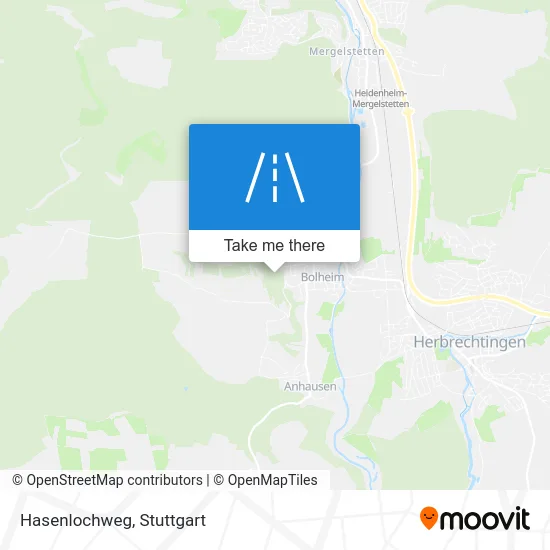 Карта Hasenlochweg