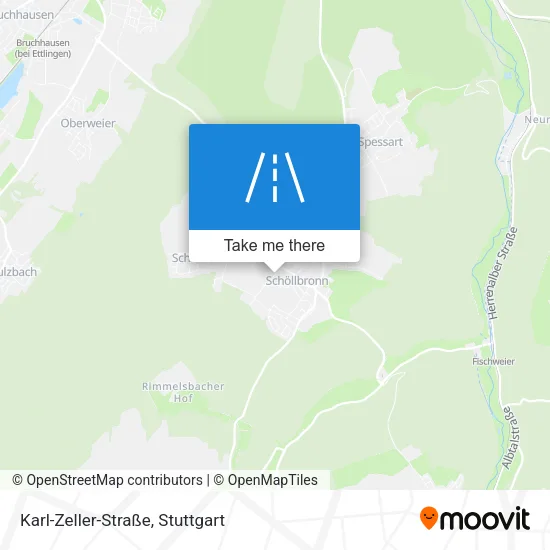 Карта Karl-Zeller-Straße