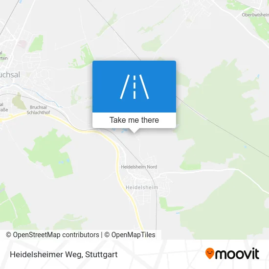 Карта Heidelsheimer Weg