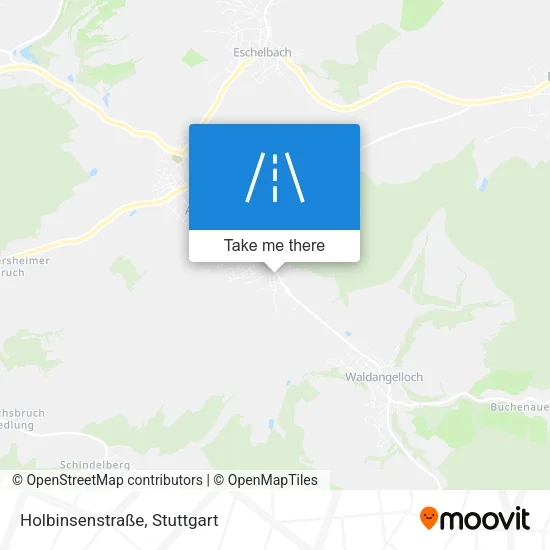 Карта Holbinsenstraße