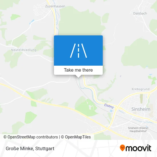 Карта Große Minke
