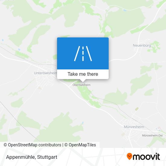 Appenmühle map