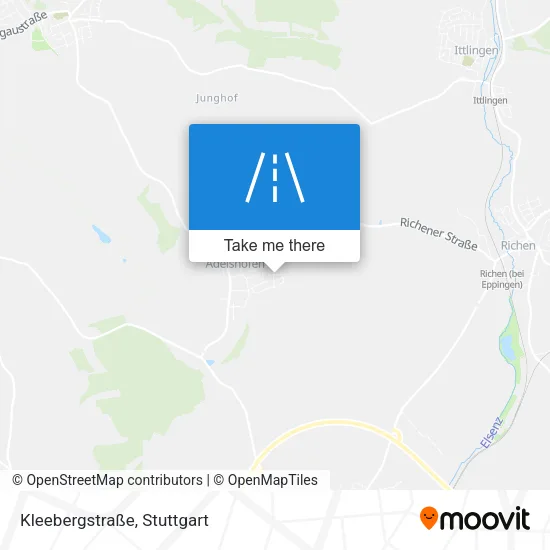 Kleebergstraße map