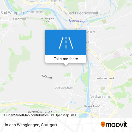In den Wenglangen map