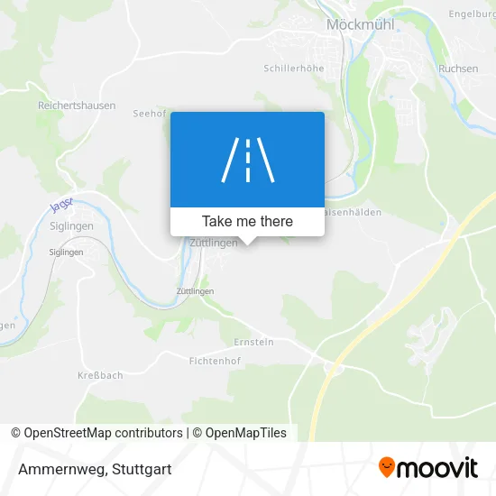 Карта Ammernweg