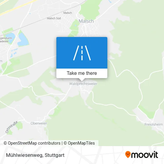 Карта Mühlwiesenweg