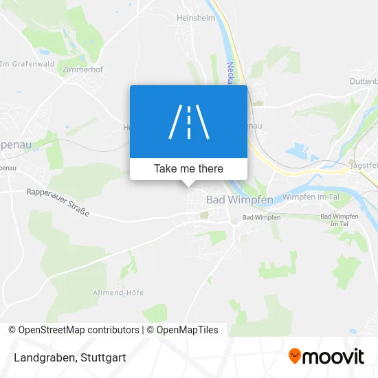 Карта Landgraben