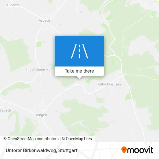 Карта Unterer Birkenwaldweg