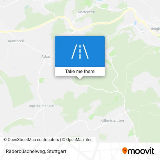 Räderbüschelweg map