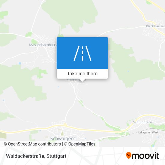 Waldackerstraße map