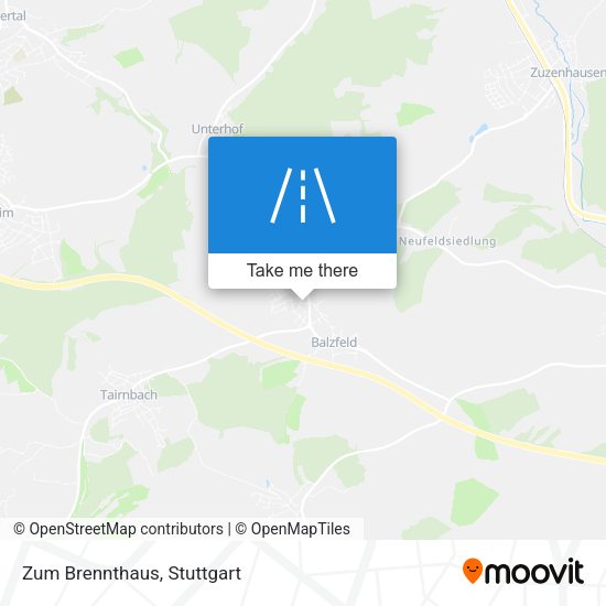 Карта Zum Brennthaus