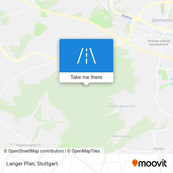 Карта Langer Plan