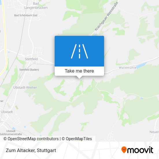 Карта Zum Altacker