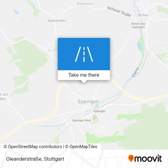 Oleanderstraße map