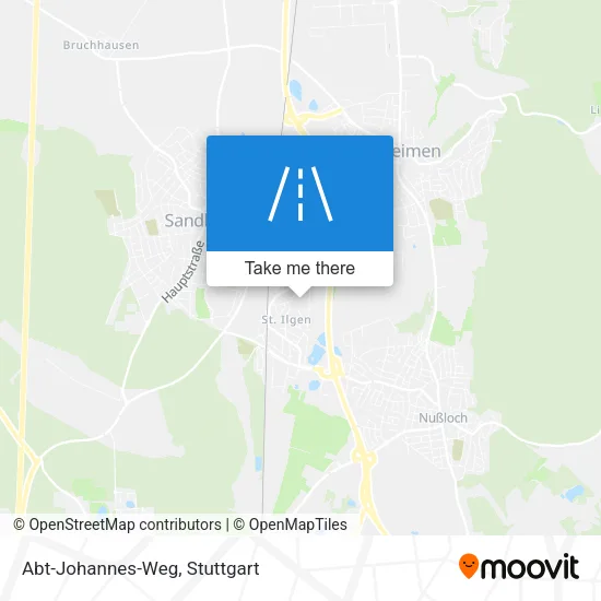 Карта Abt-Johannes-Weg