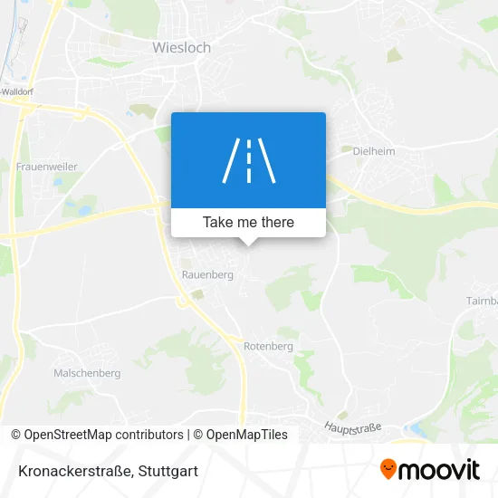 Карта Kronackerstraße