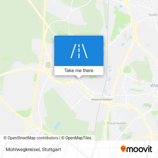 Карта Mühlwegkreisel