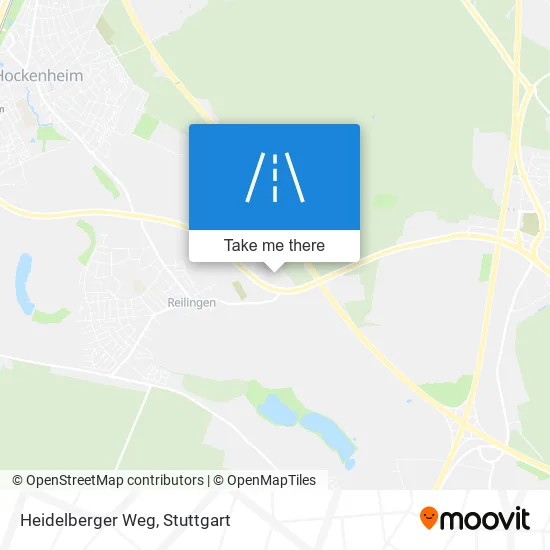 Карта Heidelberger Weg