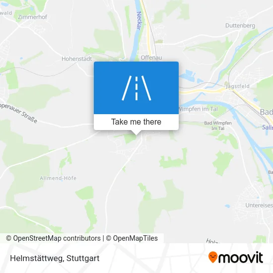 Карта Helmstättweg