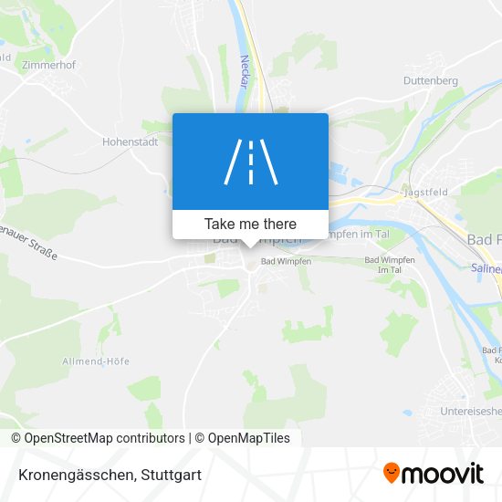 Kronengässchen map