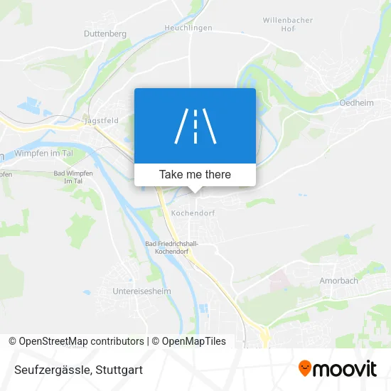 Карта Seufzergässle