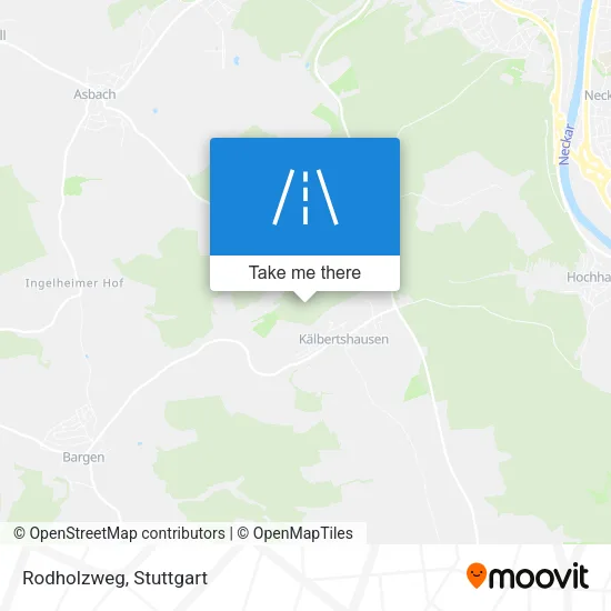 Карта Rodholzweg