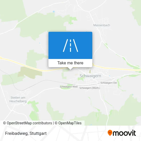 Карта Freibadweg