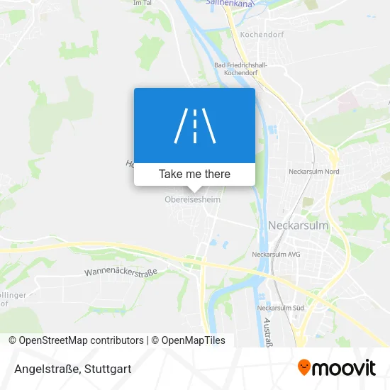 Карта Angelstraße