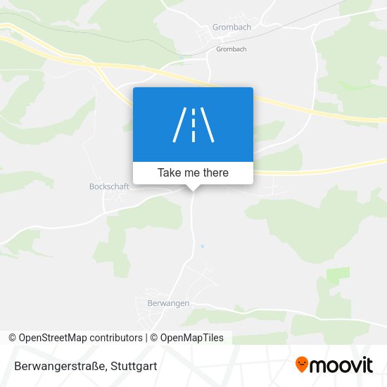 Berwangerstraße map