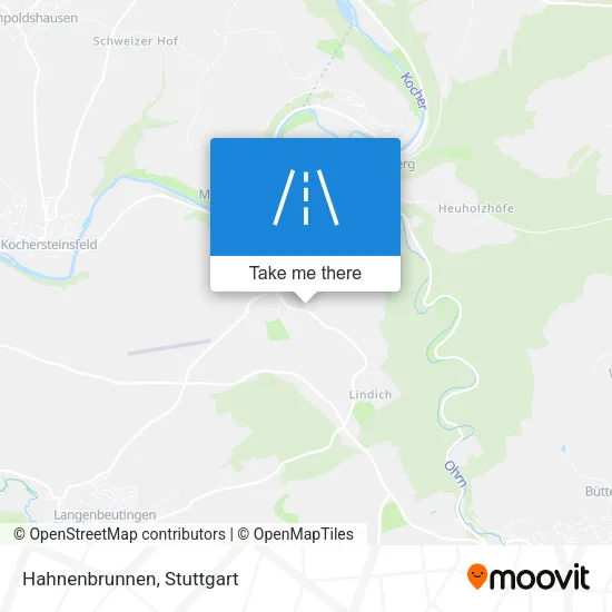 Hahnenbrunnen map