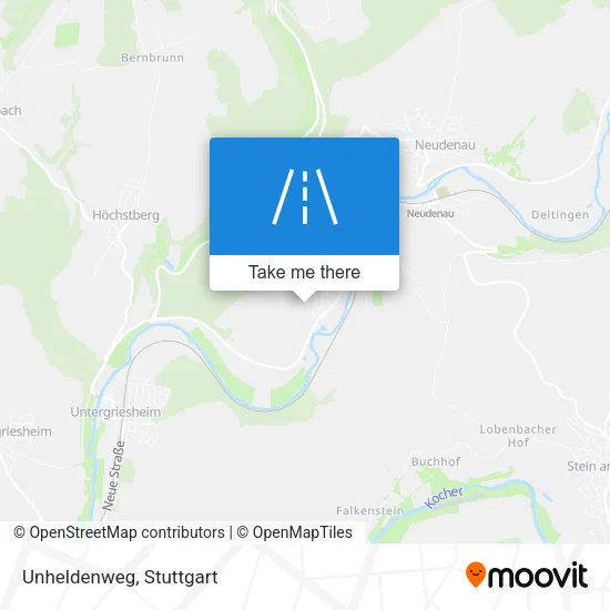 Карта Unheldenweg