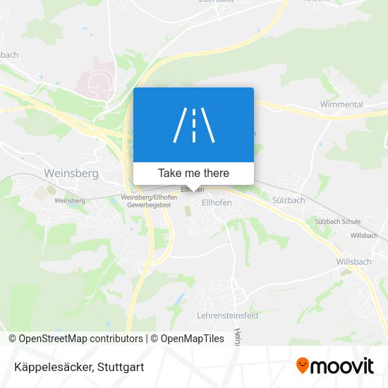 Käppelesäcker map