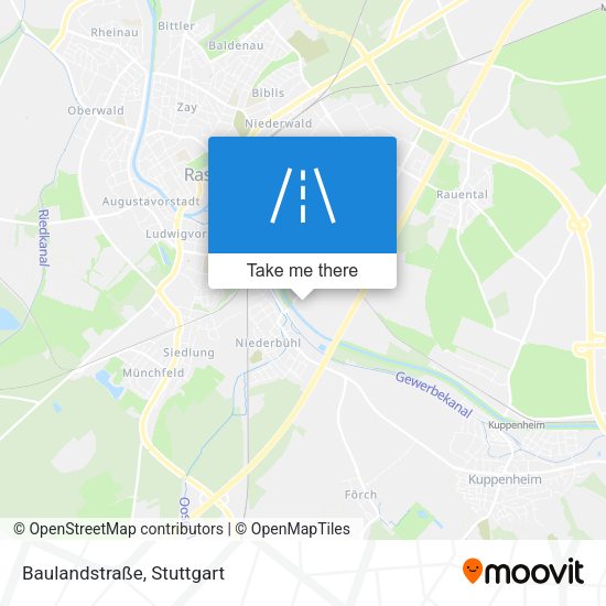Baulandstraße map