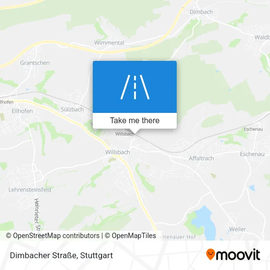 Dimbacher Straße map
