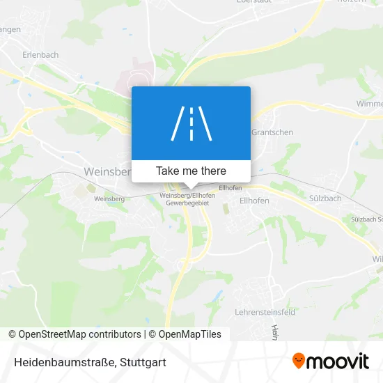 Карта Heidenbaumstraße