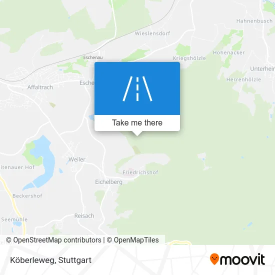 Карта Köberleweg