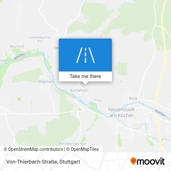 Карта Von-Thierbach-Straße