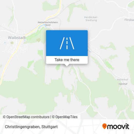 Карта Christlingengraben