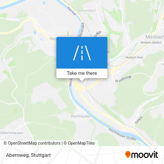 Карта Abernweg
