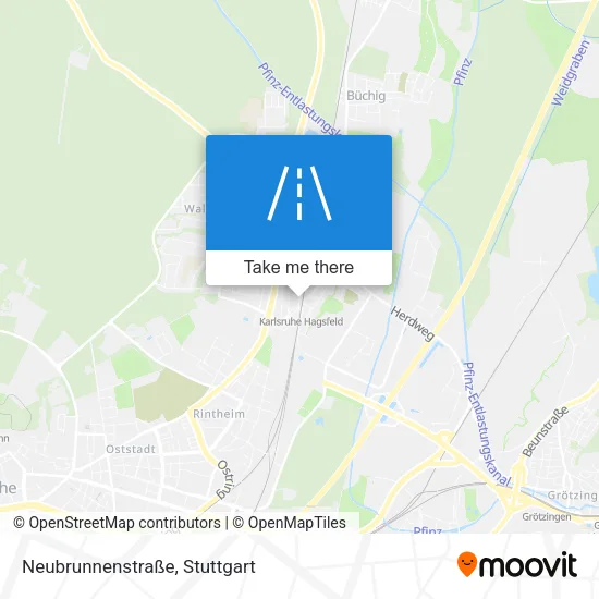 Карта Neubrunnenstraße