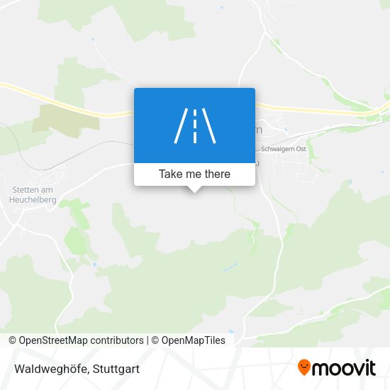 Карта Waldweghöfe