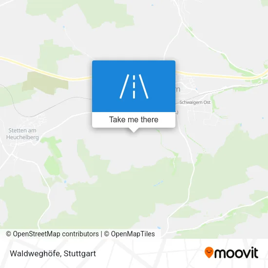 Карта Waldweghöfe