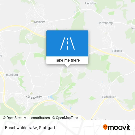 Карта Buschwaldstraße