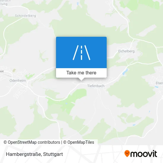 Карта Hambergstraße