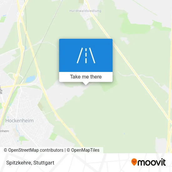 Spitzkehre map
