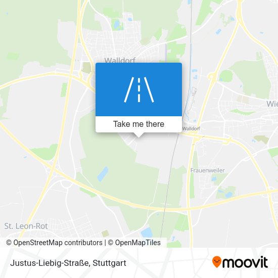 Justus-Liebig-Straße map